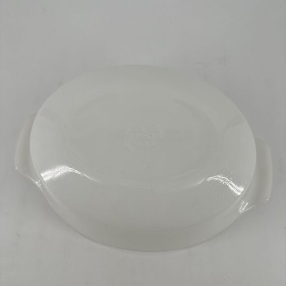 Anchor Hocking Fire King #433 Blue Cornflower 1.5 qt Casserole Dish w/Lid Gift - Picture 9 of 12